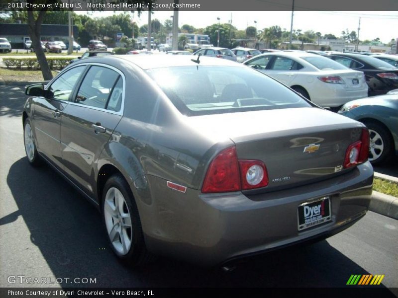 Mocha Steel Metallic / Cocoa/Cashmere 2011 Chevrolet Malibu LS