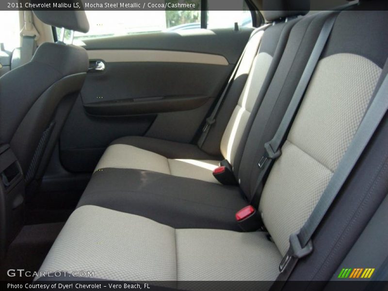 Mocha Steel Metallic / Cocoa/Cashmere 2011 Chevrolet Malibu LS