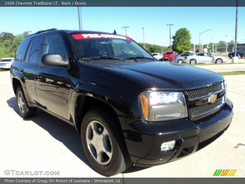 Black / Ebony 2008 Chevrolet TrailBlazer LT