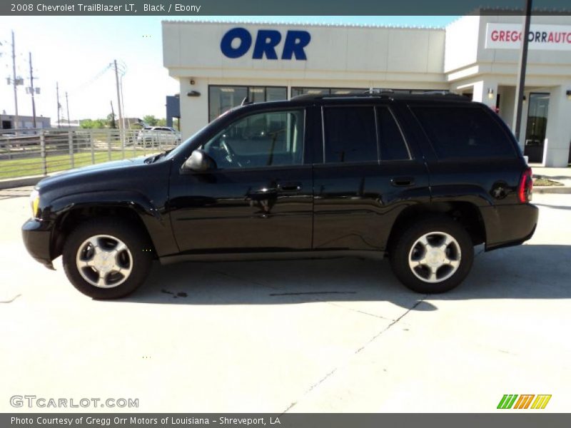 Black / Ebony 2008 Chevrolet TrailBlazer LT