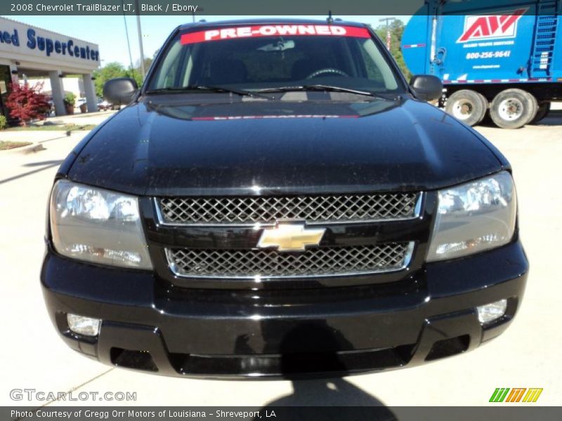 Black / Ebony 2008 Chevrolet TrailBlazer LT
