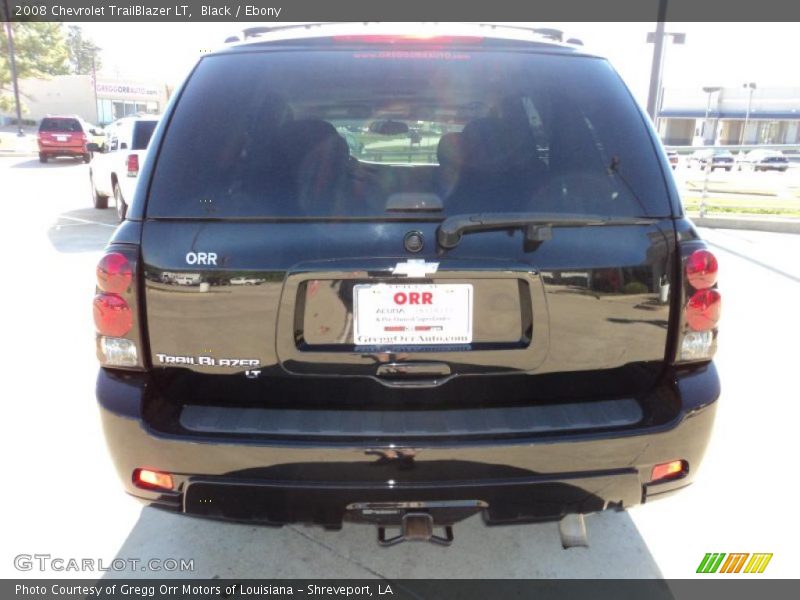 Black / Ebony 2008 Chevrolet TrailBlazer LT