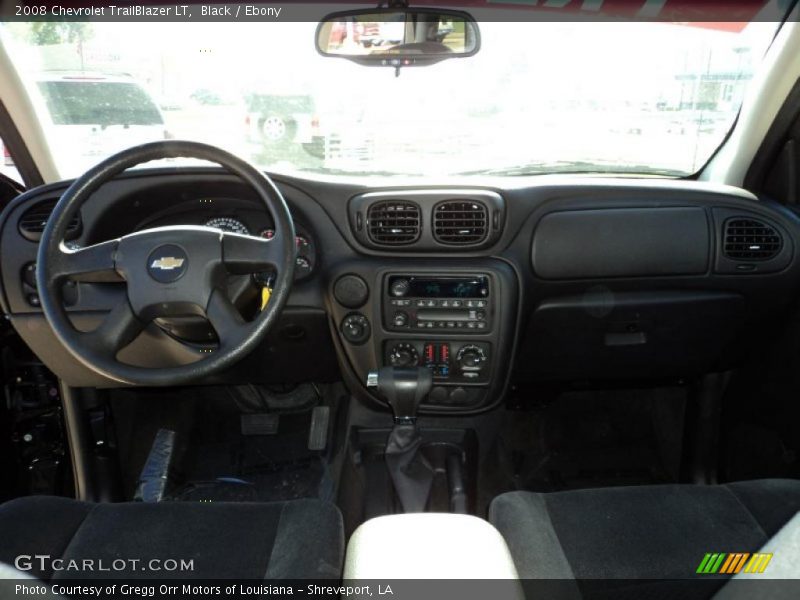 Black / Ebony 2008 Chevrolet TrailBlazer LT