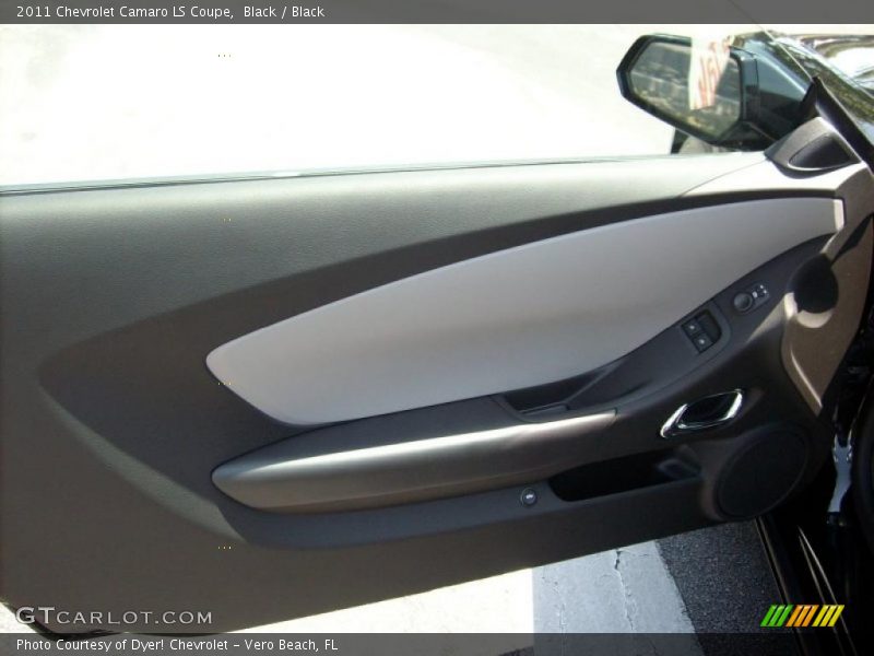 Black / Black 2011 Chevrolet Camaro LS Coupe