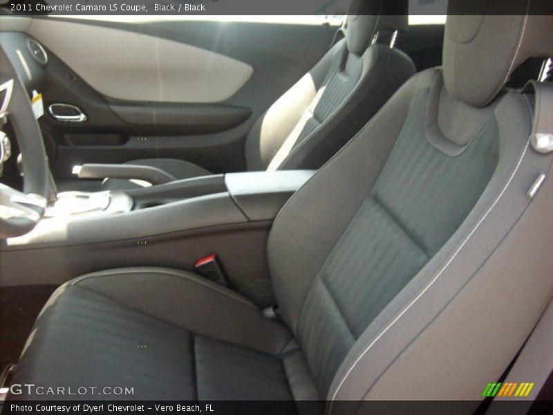 Black / Black 2011 Chevrolet Camaro LS Coupe