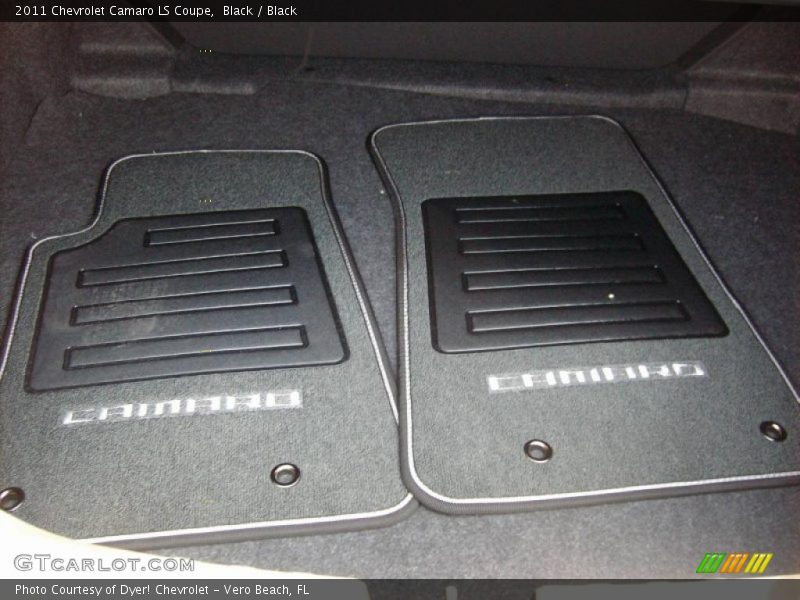Black / Black 2011 Chevrolet Camaro LS Coupe