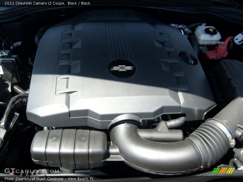 Black / Black 2011 Chevrolet Camaro LS Coupe
