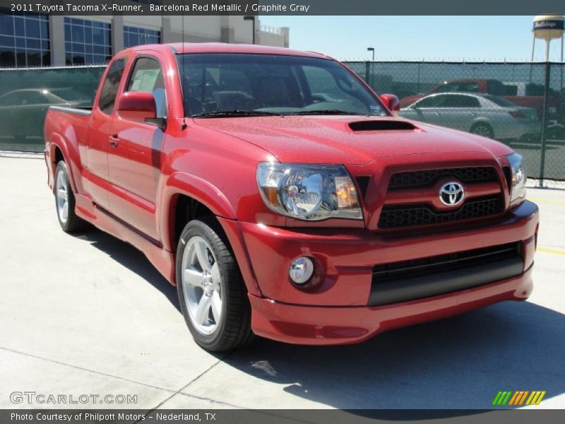 Front 3/4 View of 2011 Tacoma X-Runner