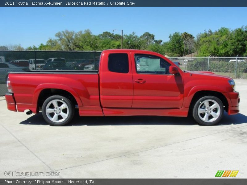  2011 Tacoma X-Runner Barcelona Red Metallic
