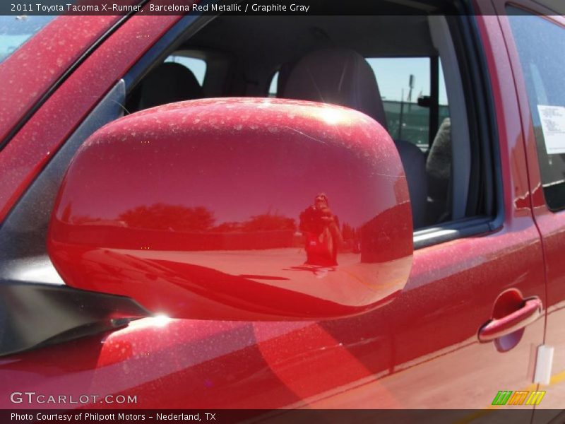 Barcelona Red Metallic / Graphite Gray 2011 Toyota Tacoma X-Runner