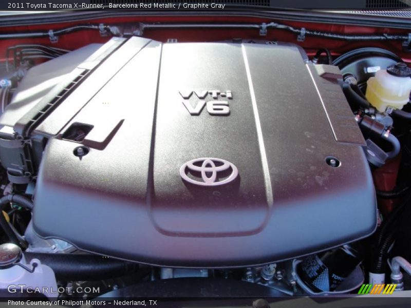  2011 Tacoma X-Runner Engine - 4.0 Liter DOHC 24-Valve VVT-i V6