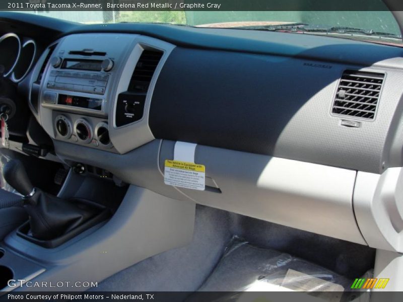 Barcelona Red Metallic / Graphite Gray 2011 Toyota Tacoma X-Runner