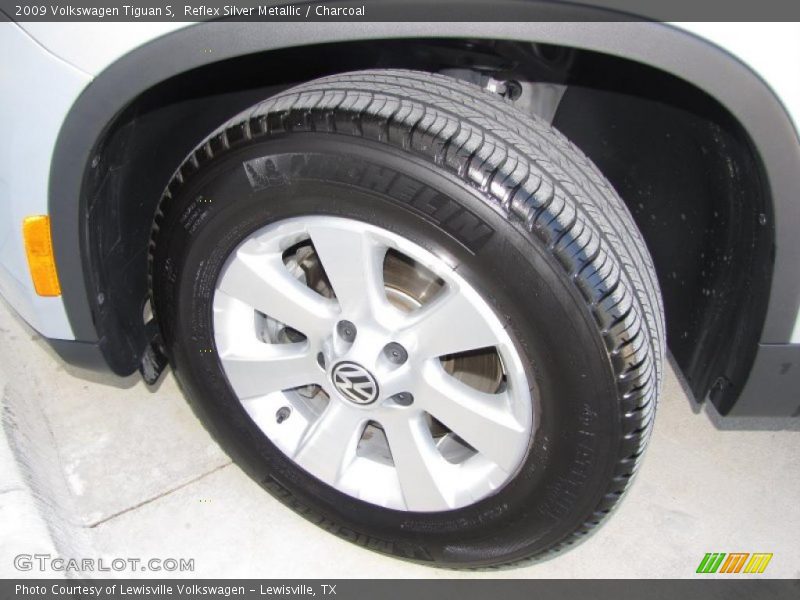 Reflex Silver Metallic / Charcoal 2009 Volkswagen Tiguan S