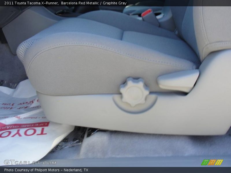 Barcelona Red Metallic / Graphite Gray 2011 Toyota Tacoma X-Runner