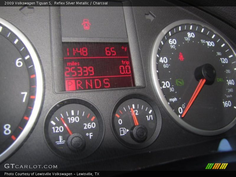Reflex Silver Metallic / Charcoal 2009 Volkswagen Tiguan S