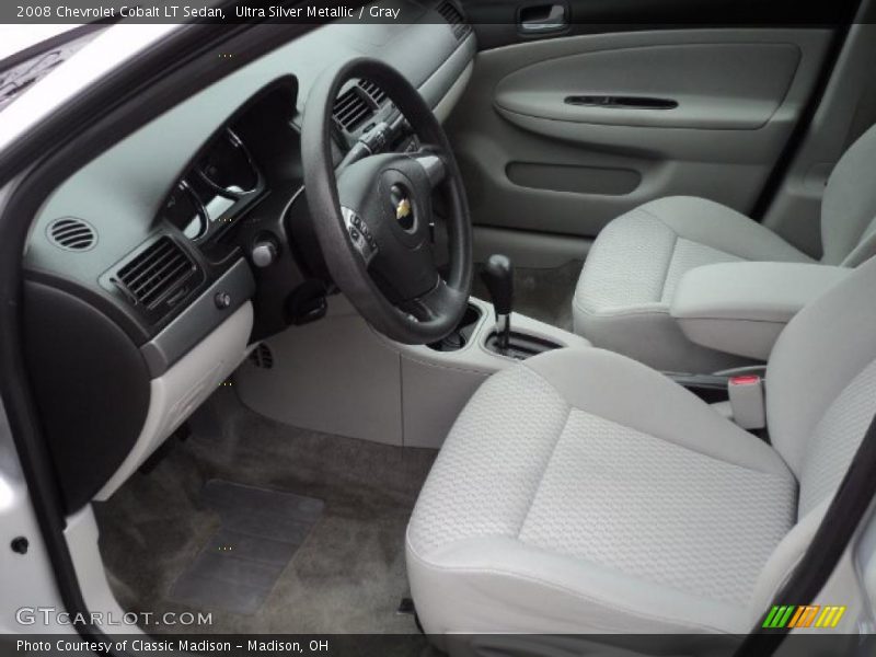  2008 Cobalt LT Sedan Gray Interior