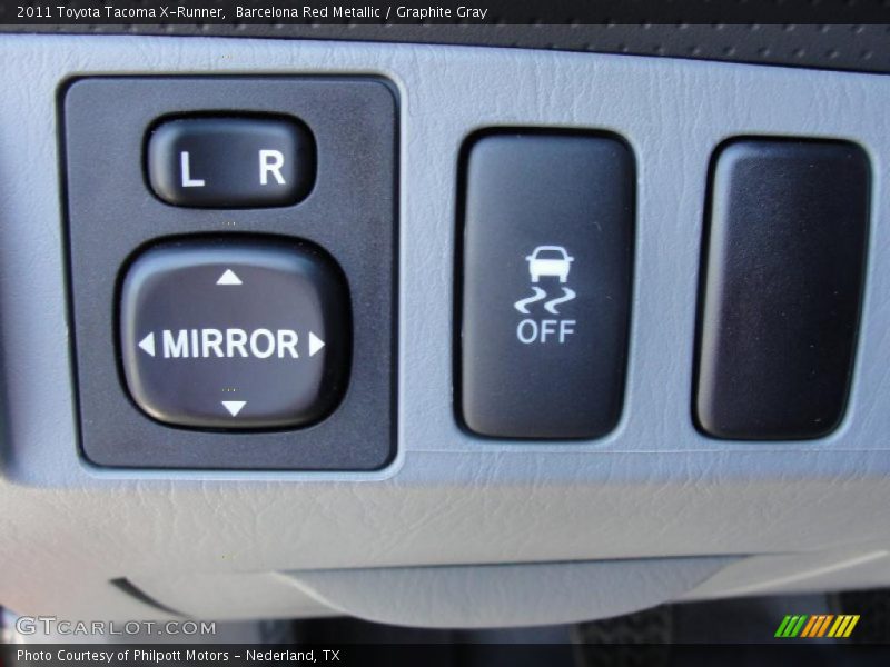 Controls of 2011 Tacoma X-Runner