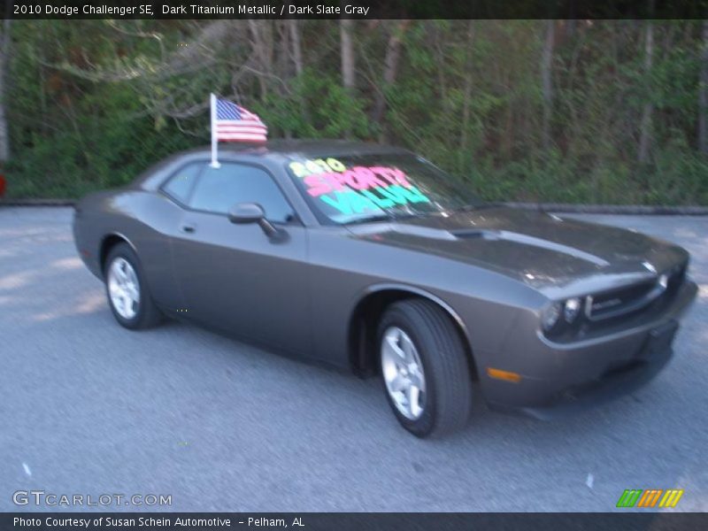 Dark Titanium Metallic / Dark Slate Gray 2010 Dodge Challenger SE