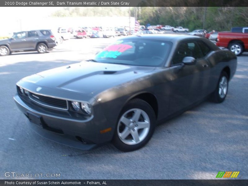 Dark Titanium Metallic / Dark Slate Gray 2010 Dodge Challenger SE