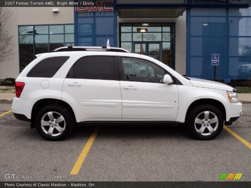 Bright White / Ebony 2007 Pontiac Torrent AWD