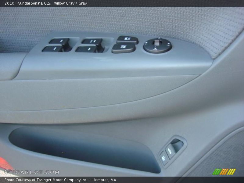 Willow Gray / Gray 2010 Hyundai Sonata GLS