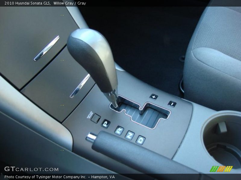 Willow Gray / Gray 2010 Hyundai Sonata GLS