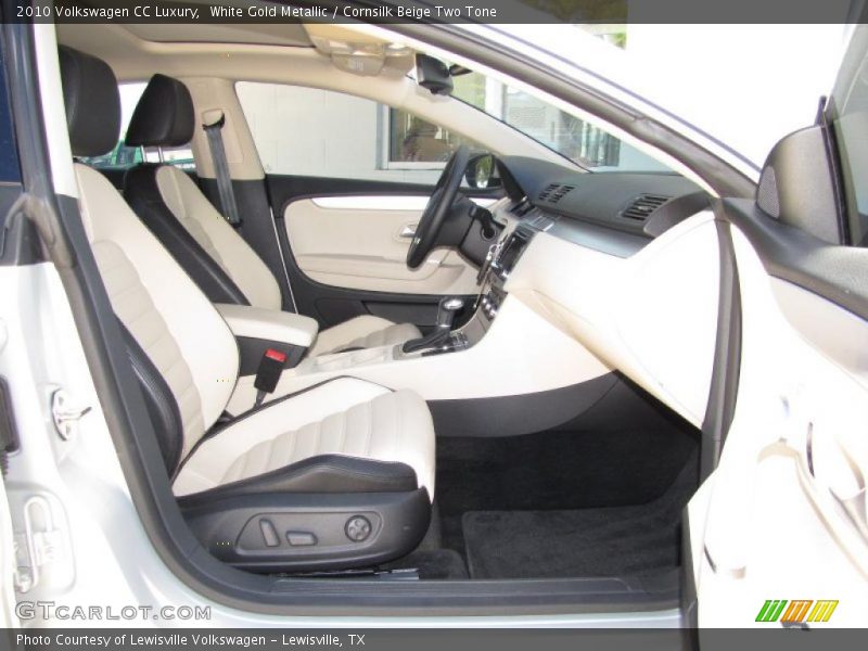  2010 CC Luxury Cornsilk Beige Two Tone Interior