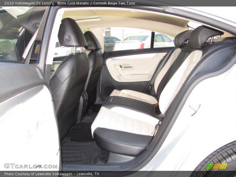  2010 CC Luxury Cornsilk Beige Two Tone Interior