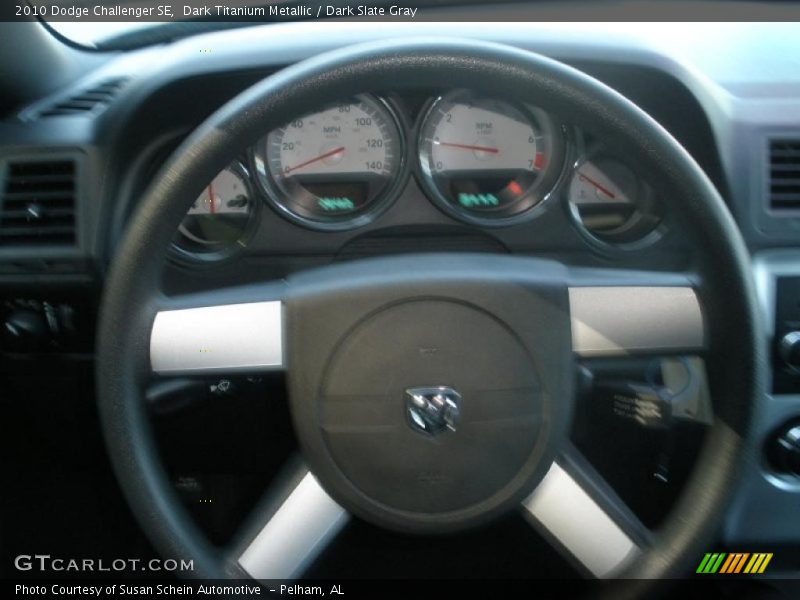 Dark Titanium Metallic / Dark Slate Gray 2010 Dodge Challenger SE