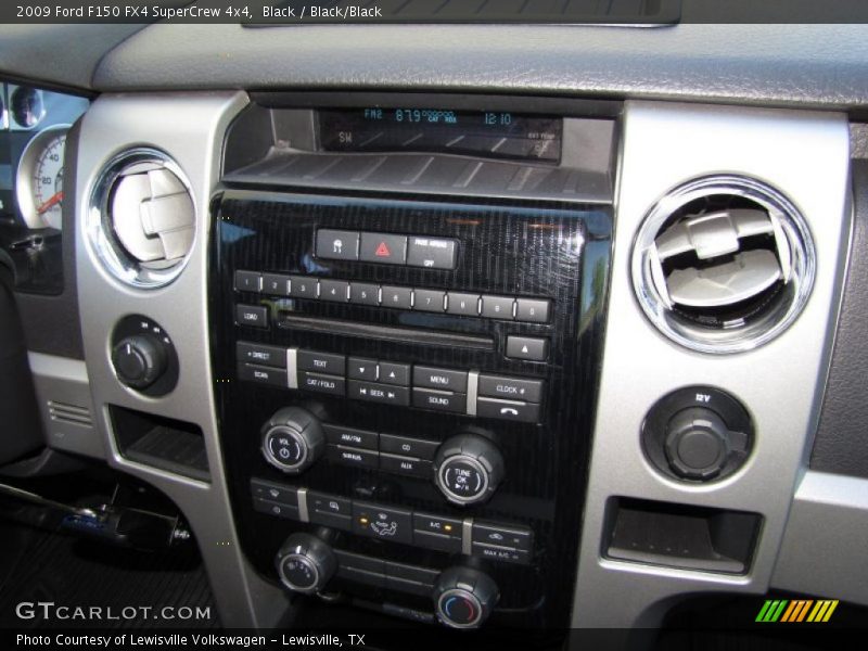 Black / Black/Black 2009 Ford F150 FX4 SuperCrew 4x4