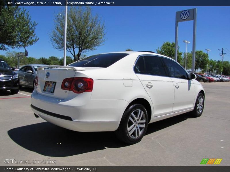 Campanella White / Anthracite 2005 Volkswagen Jetta 2.5 Sedan