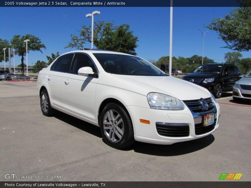Campanella White / Anthracite 2005 Volkswagen Jetta 2.5 Sedan