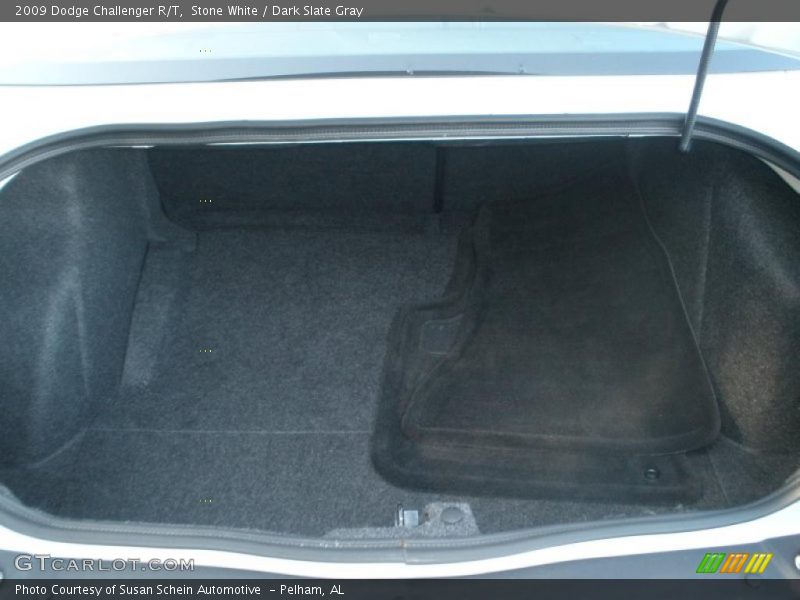 Stone White / Dark Slate Gray 2009 Dodge Challenger R/T