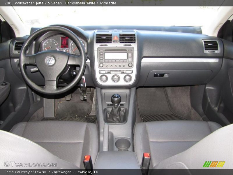 Campanella White / Anthracite 2005 Volkswagen Jetta 2.5 Sedan