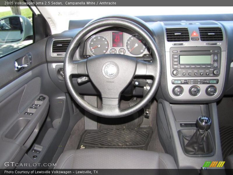 Campanella White / Anthracite 2005 Volkswagen Jetta 2.5 Sedan