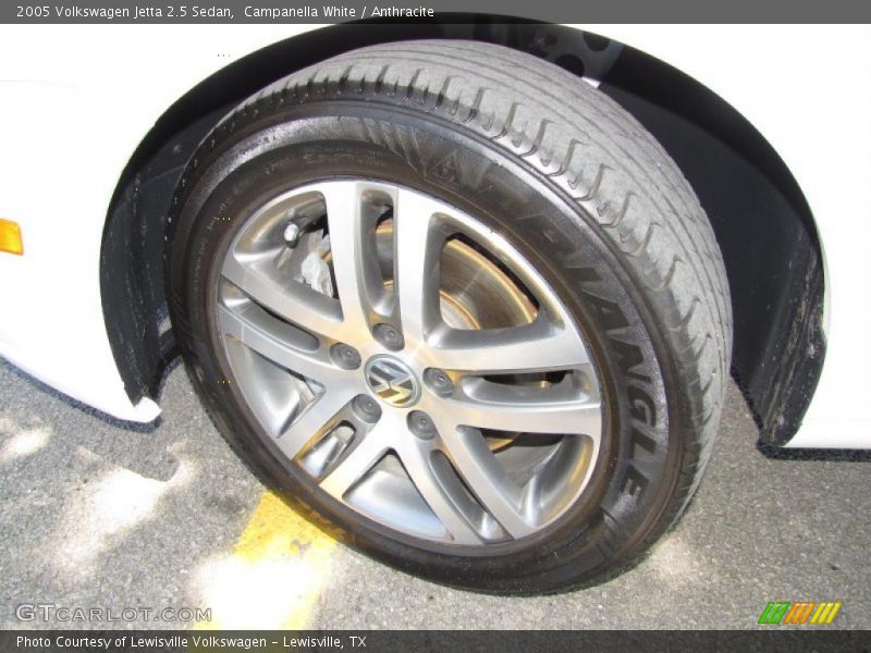 Campanella White / Anthracite 2005 Volkswagen Jetta 2.5 Sedan