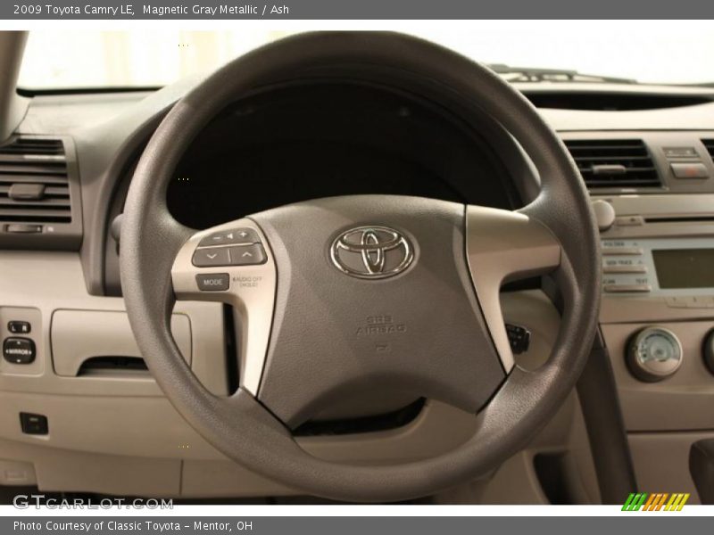 Magnetic Gray Metallic / Ash 2009 Toyota Camry LE