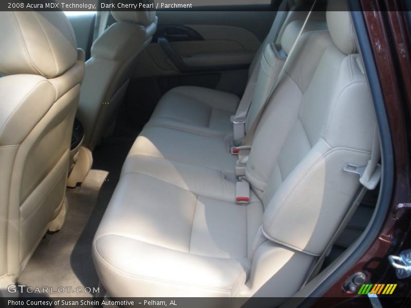 Dark Cherry Pearl / Parchment 2008 Acura MDX Technology