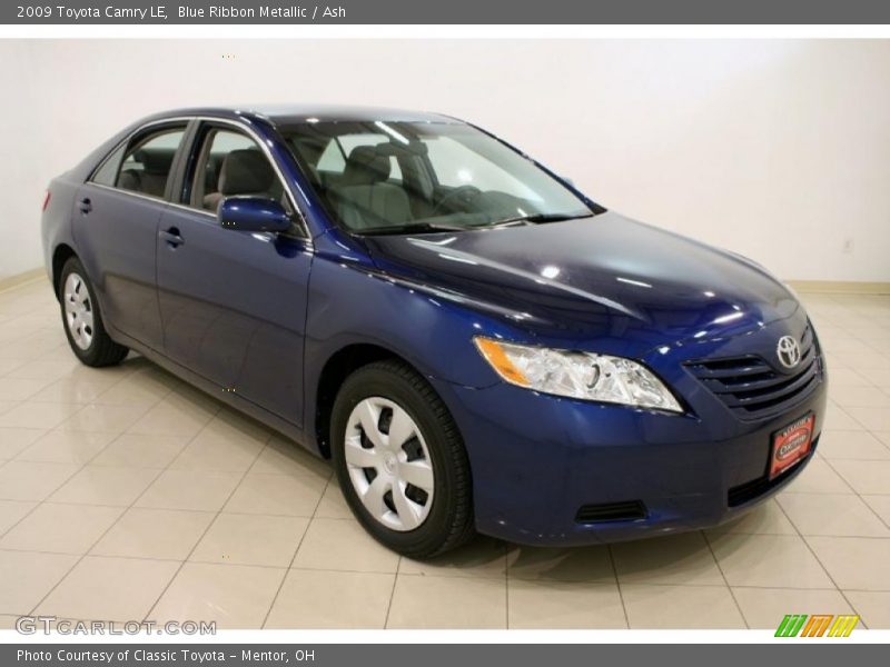 Blue Ribbon Metallic / Ash 2009 Toyota Camry LE