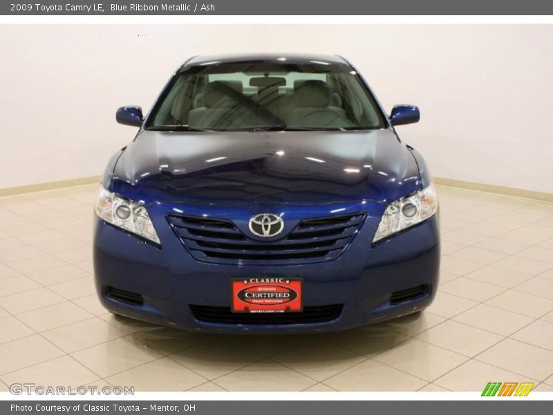 Blue Ribbon Metallic / Ash 2009 Toyota Camry LE