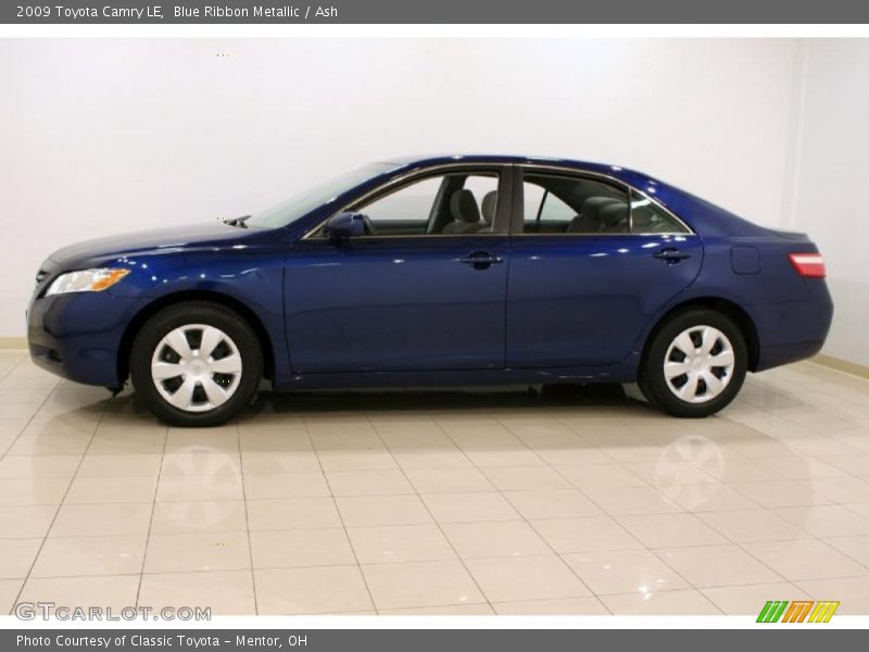 Blue Ribbon Metallic / Ash 2009 Toyota Camry LE