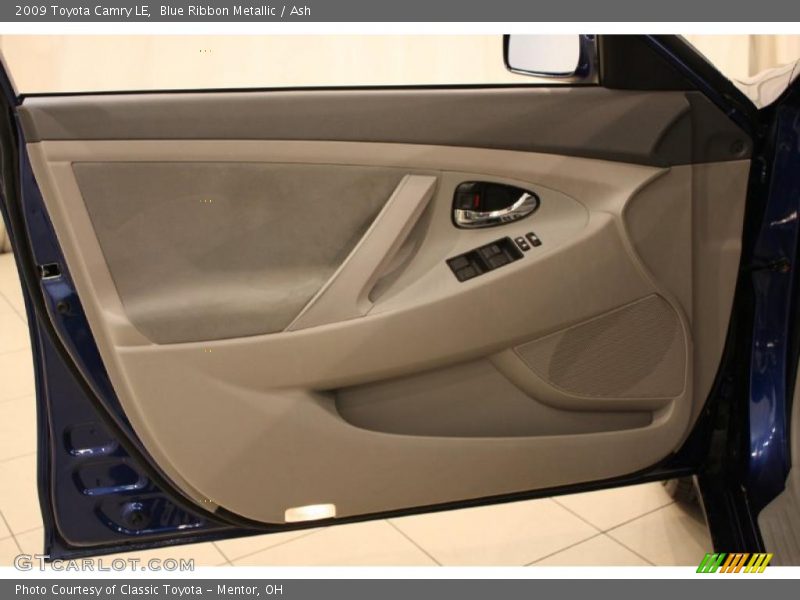 Blue Ribbon Metallic / Ash 2009 Toyota Camry LE