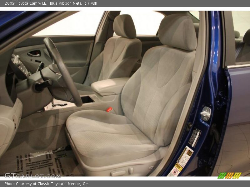 Blue Ribbon Metallic / Ash 2009 Toyota Camry LE