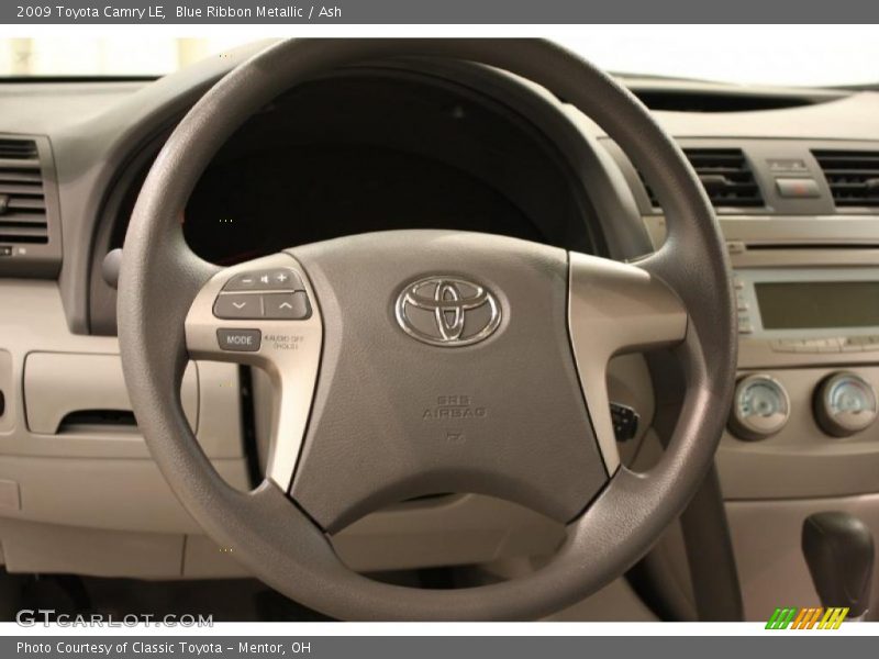 Blue Ribbon Metallic / Ash 2009 Toyota Camry LE