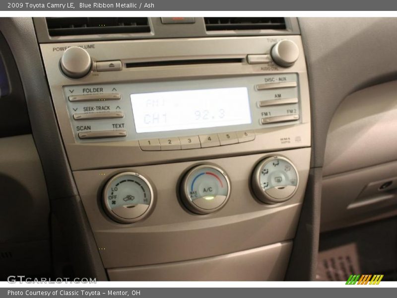 Blue Ribbon Metallic / Ash 2009 Toyota Camry LE
