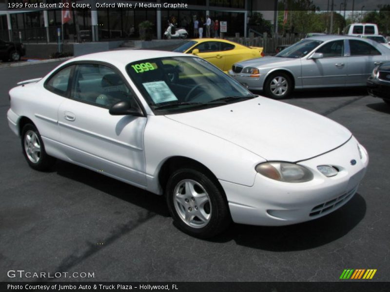 Front 3/4 View of 1999 Escort ZX2 Coupe