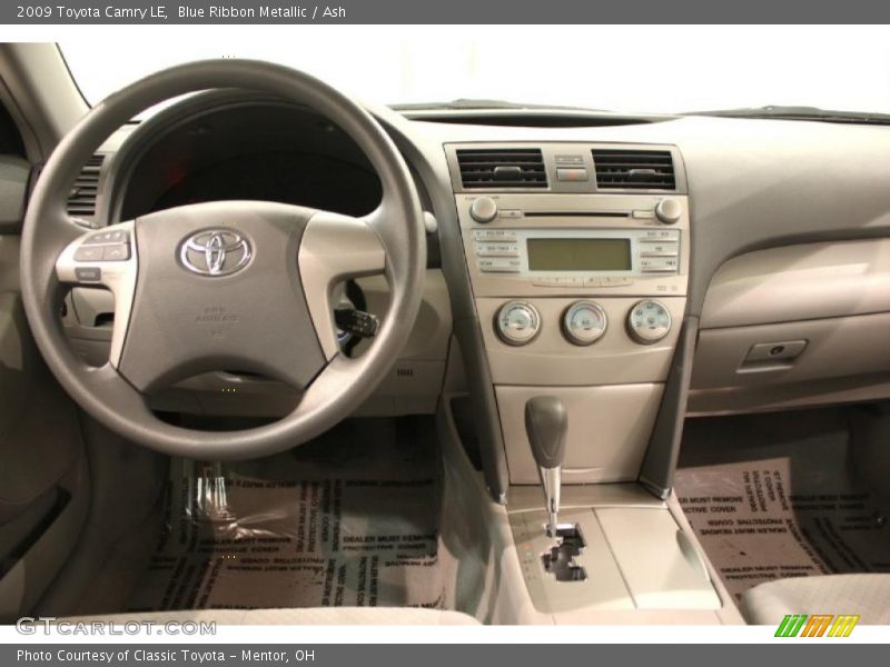 Blue Ribbon Metallic / Ash 2009 Toyota Camry LE