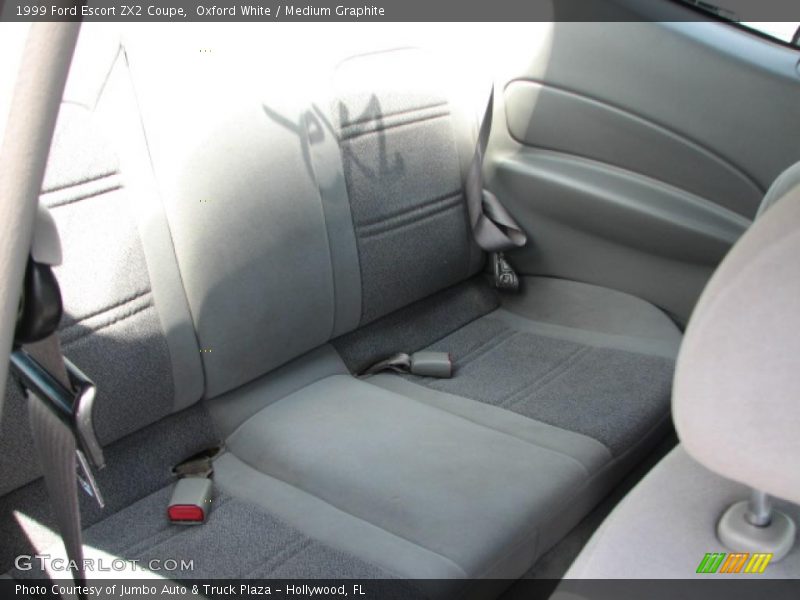 Oxford White / Medium Graphite 1999 Ford Escort ZX2 Coupe