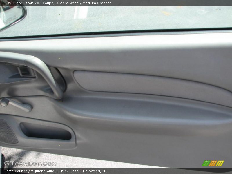 Oxford White / Medium Graphite 1999 Ford Escort ZX2 Coupe