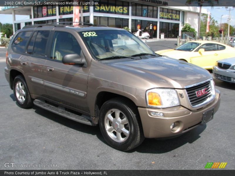 Sandalwood Metallic / Light Oak 2002 GMC Envoy SLT